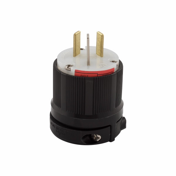 Eaton Wiring Devices 9151N Plug 20A 120/250V 3P3W Str BW