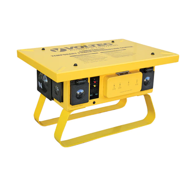 Voltec 09-0T376 20 Amp 5-20R U-Ground T-Box w/3 GFCI Input Power 50amp ...