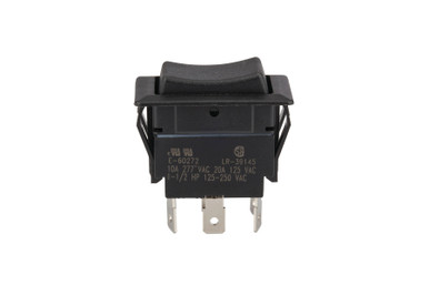 GlideForce DPDT-CO 30 Amp Maintained Toggle Switch – ON-OFF-ON – 11-3334 4 thumbnail image