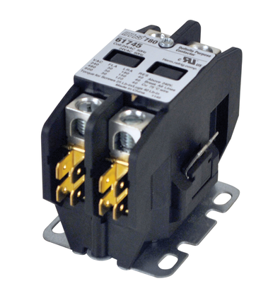 Mars 61745 2P 30A 24V Coil 780 Series Definite Purpose Contactor - KTOOL