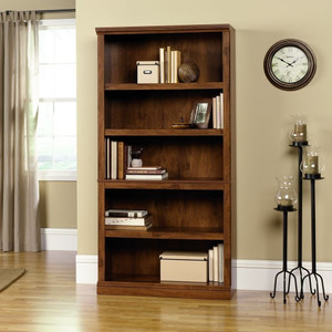 5-Shelf Bookcase in Medium Brown Oak Finish Q280-S5OLB13765