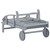  Patio Sun Lounger Gray Solid Acacia Wood A949-45939