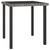  5 Piece Patio Dining Set Poly Rattan Gray A949-3065712
