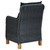  3 Piece Patio Lounge Set with Cushions Poly Rattan Dark Gray A949-3060180