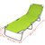 Folding Sun Lounger Powder-coated Steel Apple Green A949-41480