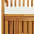 Patio Storage Bench Solid Acacia Wood 47.2"x24.8"x33.1 A949-44126