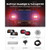  Golf Cart Light Kit, 12 Volt, LED Headlight and Tail Light Kit with Wiring Harness, Switch, Zip Ti E415-QCDTJEZGOXHTZAI0W001V9