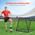  Soccer Rebounder Rebound Net, Kick-Back 34"x34", Portable Football Training Gifts, Fully Adjustabl E415-ZQHDWTZL84W8L8KBEV0