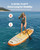 Inflatable Stand Up Paddle Board, 11.6' x 35" x 6" Wide Ultra-Light SUP Paddleboard, All Accessori E415-CQJBPTK116FTSGCXH001V0