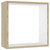  Wall Cube Shelves 3 pcs White and Sonoma Oak A949-326720