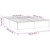  Bed Frame without Mattress Light Gray 53.9"x74.8" Full Velvet A949-347354