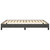  Bed Frame without Mattress Dark Gray 59.8"x79.9" Queen Velvet A949-347010