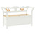  Bench White 42.1"x17.7"x29.7" Solid Wood Fir A949-351774