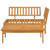  Patio Pallet Sofa Set 2 pcs Solid Wood Acacia A949-365848