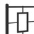  Metal Bed Frame without Mattress with Footboard Black 39.4"x78.7 A949-374254