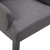  Dining Chairs with Armrests 2 pcs Dark Gray Fabric A949-276908