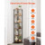  6 Tier Corner Shelf with LED Light, 68" Tall Corner Bookshelf with Storage Shelves for Collectible E415-ZLSZJSNJTMK60HWF0001V9