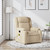  Massage Recliner Chair Cream Fabric A949-3206209