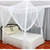 White Mosquito Net Bed Canopy Mesh Netting - size Full Queen King Q280-JRFCLEW2489281