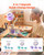  Button Maker Machine, 1.25"/2.25"/3"(32/58/75 mm), Quick-Change Plastic Pin Maker with 300pcs Butt E415-KHSLKXZJYX32QQLOI001V0