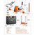  Pocket Hole Jig Kit, 1/2 to 1-1/2 in Adjustable, Jig Pocket Hole System with Toolcase, C-Clamp, St E415-TSXKKJJSTZS0VCOTF001V0