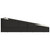  Garden Bed Black 43.3"x78.7" Poly Rattan A949-42667
