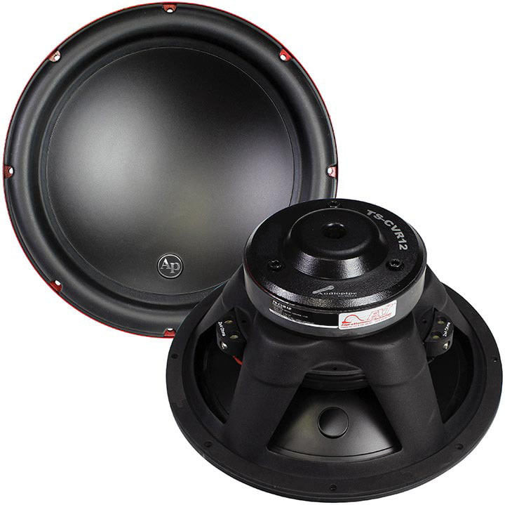 Audiopipe 12 Woofer 350W RMS/750W Max Dual 4 Ohm Voice Coils M119-TSCVR12