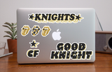 -Black and Gold
-Multi Pack 
-Stickers