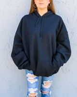 -Black Color
-Tan Text
-"IM HERE IF YOU NEED" Smiley Print
-Heavy Blend
-Hood with Drawstring
-Oversized 2XL Fit
-Sweatshirt

Materials:
50% Cotton | 50% Polyester 

CC HOOD NEED ONE SIZE