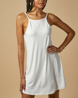 -White Color
-Rounded Hem
-Sleeveless
-Mini Length
-Lightweight Material
-Slip Dress

Materials:
96% Polyester | 4% Spandex

JD46422 DRESS WHT