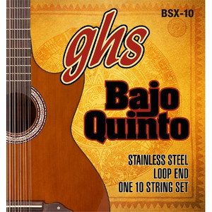 BSX-10 BAJO QUINTO STAINLESS STEEL LOOP END STRING SET BSX-10 BAJO QUINTO STAINLESS STEEL LOOP END STRING SET