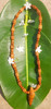 Tulsi Kunti Mala -Radha Curved-Conch Pendant