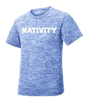 Performance Heather TShirt with Logo, Spirit Wear (1013) Educational