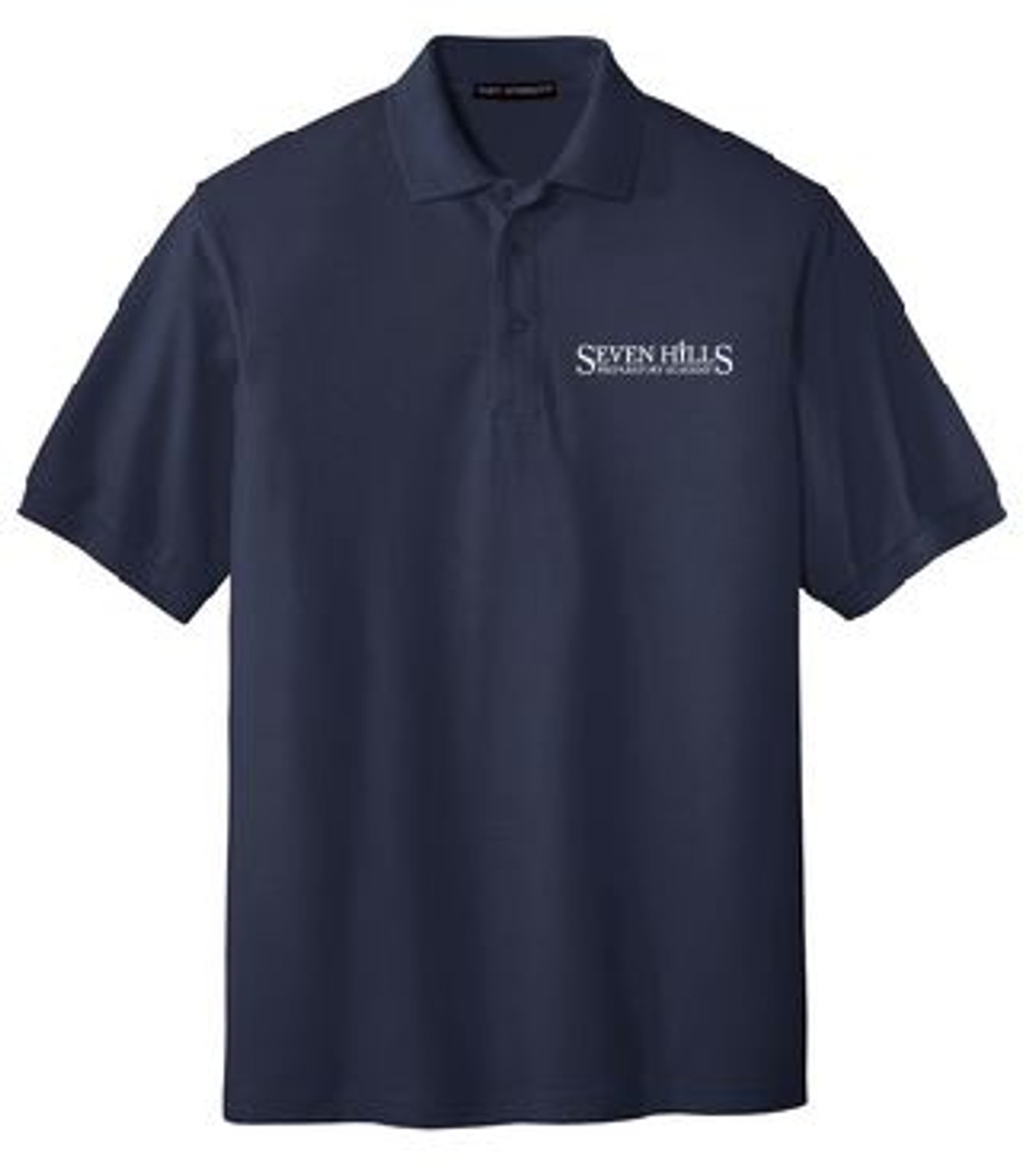 Silk Touch Polo (Adult) with Logo, Staff Wear (1022) - Educational