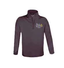 1/4 Zip Performance Jacket with Logo (1001) K-5