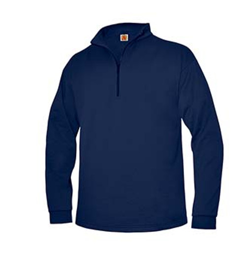 Middle School Quarter-Zip Sweatshirt with Logo (1004)