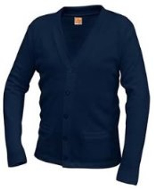 V-Neck Cardigan Sweater (1028)