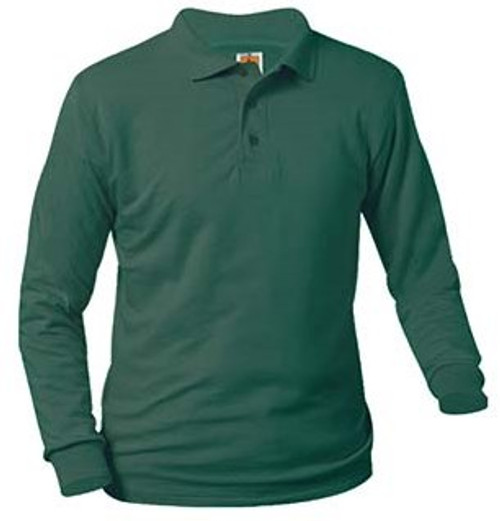 Polo Long Sleeve Jersey Knit