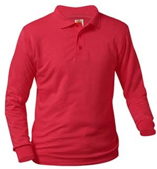 Polo Long Sleeve Jersey Knit with Logo (1035)