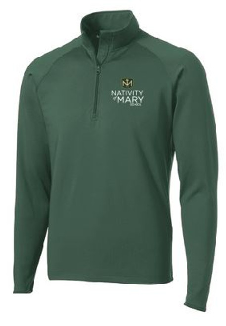  Ladies Half Zip Sport-Wick Pullover with Logo, (1013)