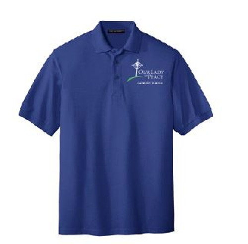 Silk Touch Polo with Logo, Spirit Wear (1017)