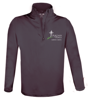 1/4 Performance Pullover with Logo School New (1017)