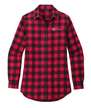 Port Authority Plaid Flannel Shirt Ladies (2037)