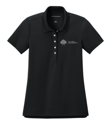 Port Authority Dry Zone Grid Polo with Logo  Ladies (2037)