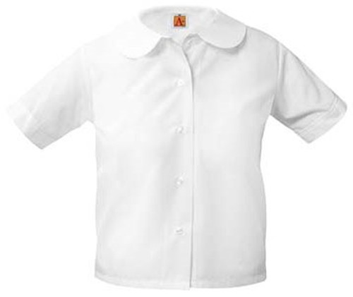 Short Sleeve Peter Pan Blouse (1008)