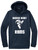 Sport Wick Hooded Sweatshirt with Logo, Spirit Wear (1040)