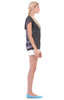 JAVA KNIT TOP | CHARCOAL/BLACK PRINT
