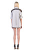 GUENIEVRE METALLIC JACKET | SILVER CLOUD