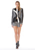 MILLAU LEATHER JACKET IN FULL FRONT