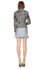 MYSTIC LEATHER JACKET I GREY